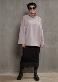 Юбка бохо с манжетами